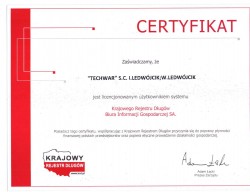 Certifikat KRD