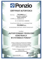 Certifikat PONZIO